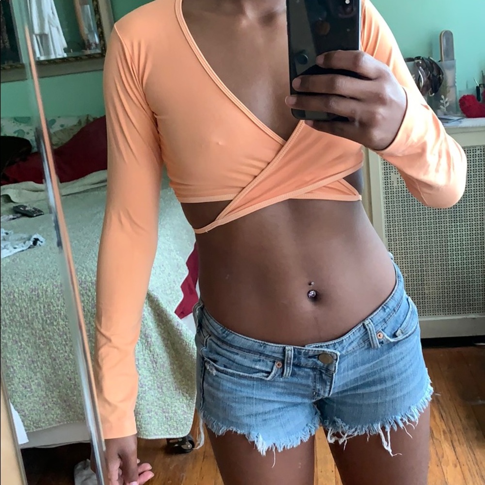 Tie front top